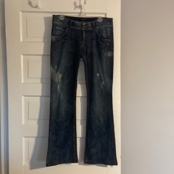 Hudson Bootcut Distressed Jean - Picture 1 of 9